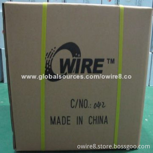 Network LAN Cat6 Cable with HDPE Insulation, OEM Orders Welcomed